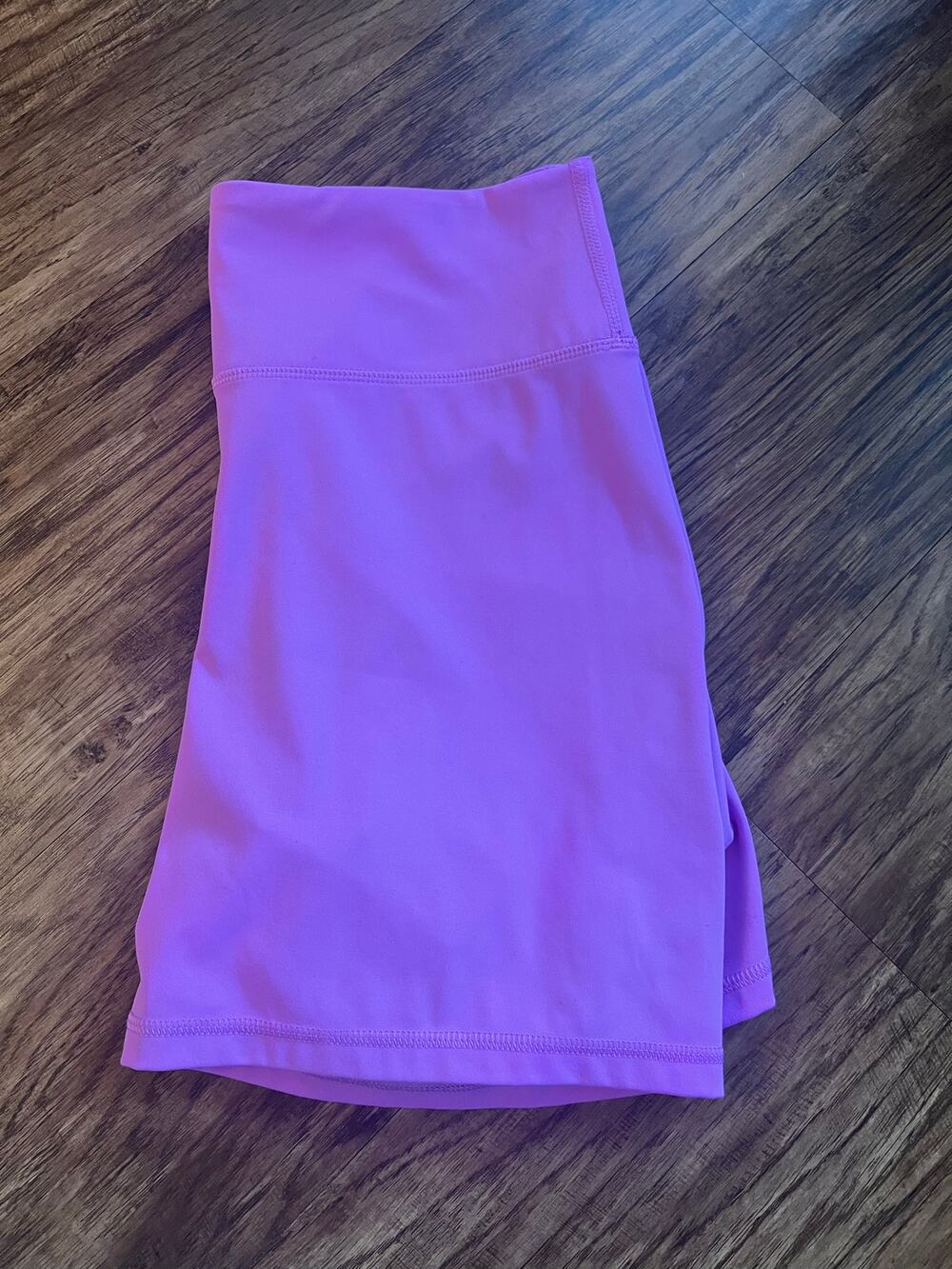 Old Navy Powersoft High Rise Biker Shorts Fuchsia Pink Go Dry Activewear